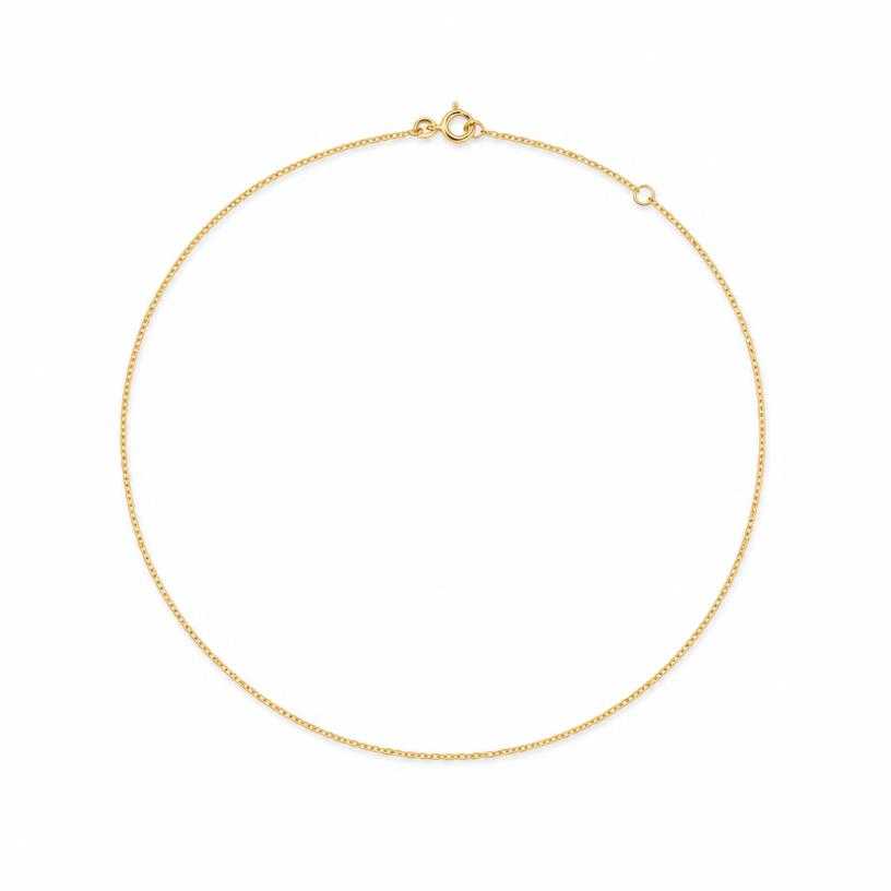 Generated item image of gold delicate chain metal necklace