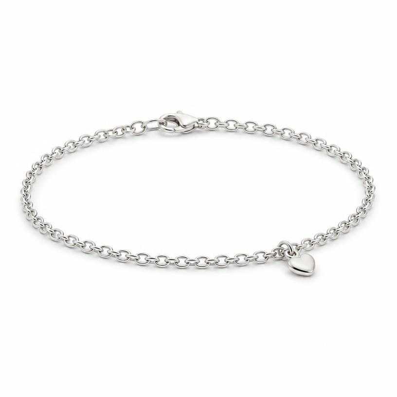 Generated item image of silver slim metal bracelet
