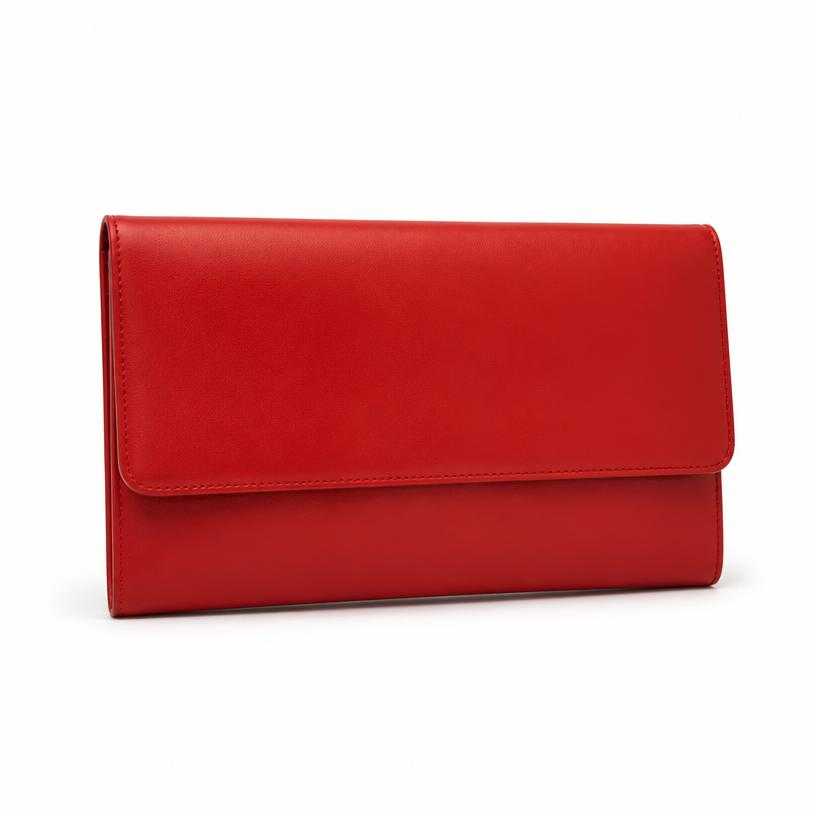 Generated item image of red small rectangular clutch